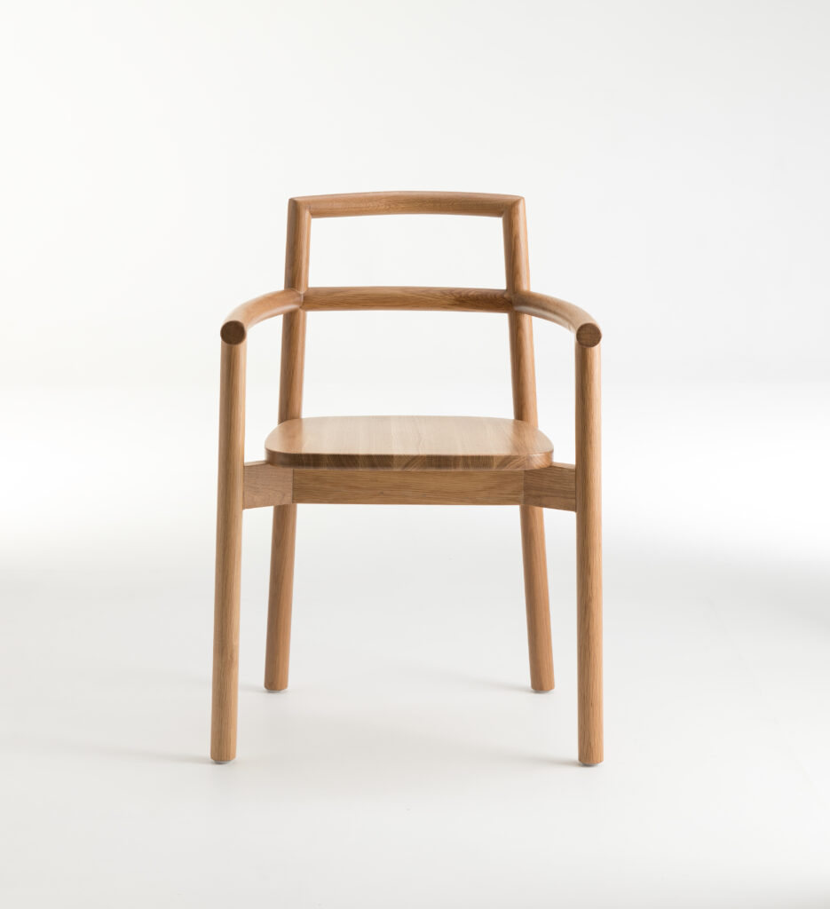 Fable oak armchair by Didier