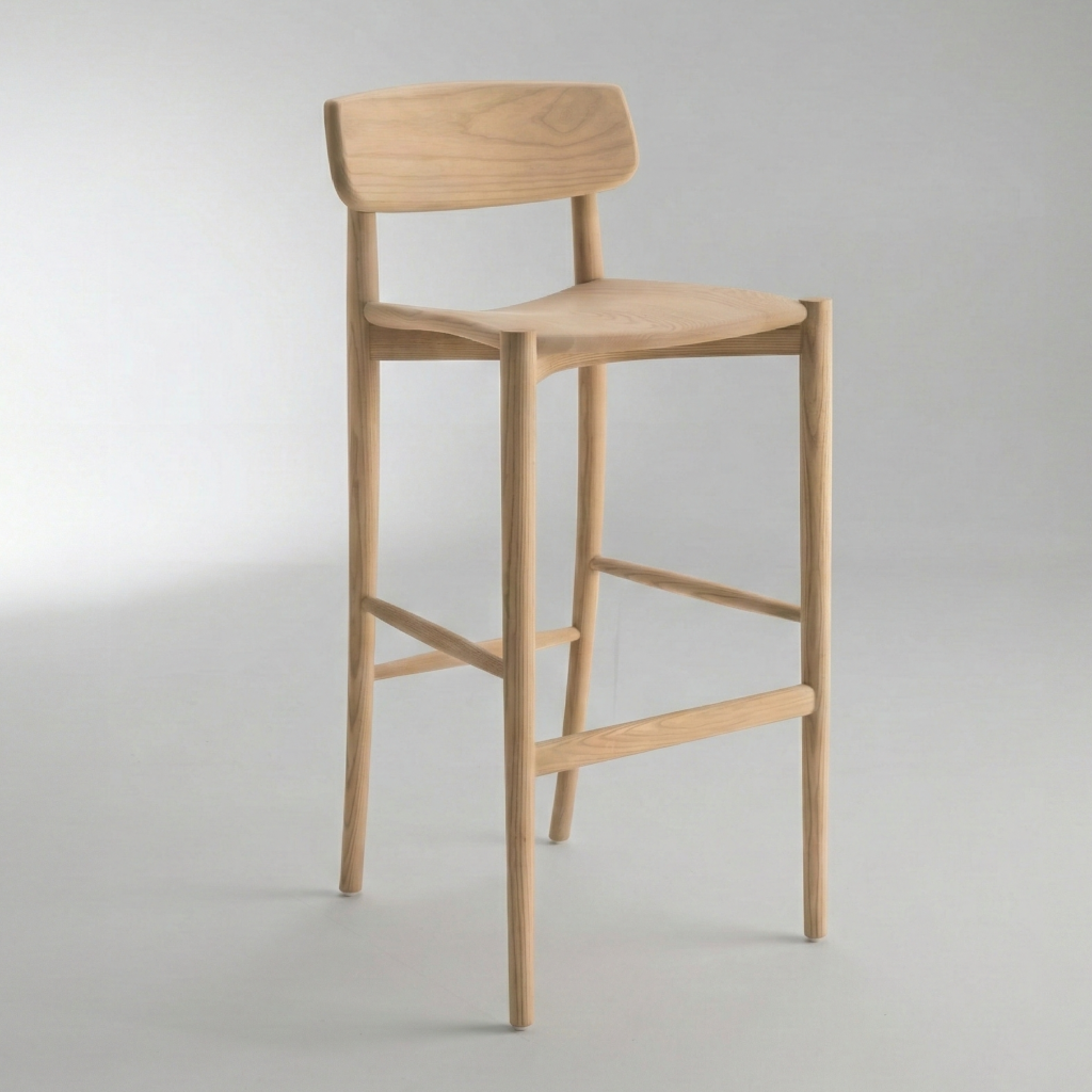 Etiquette barstool by Didier