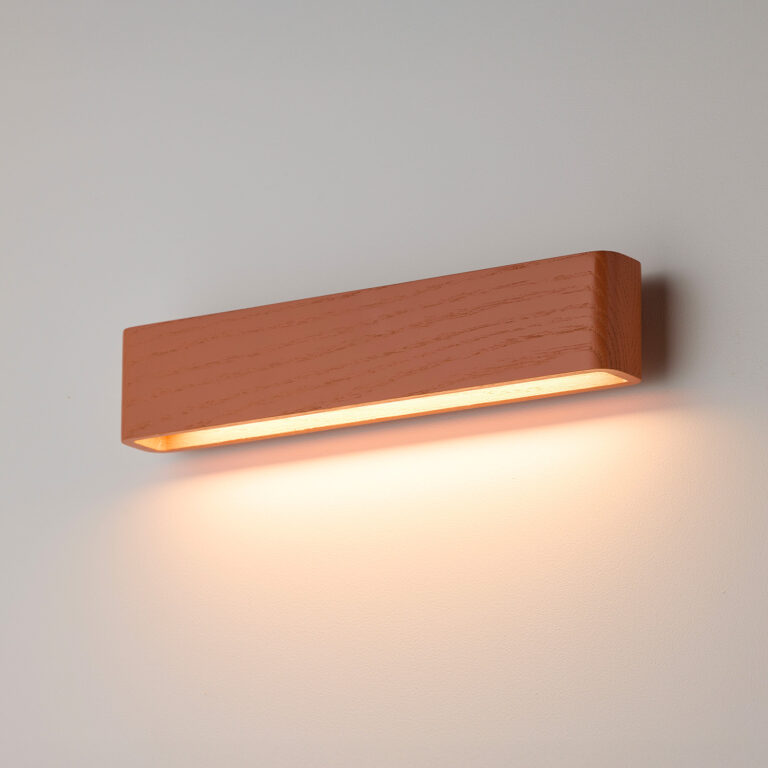 Umber sconce by Fluxwood