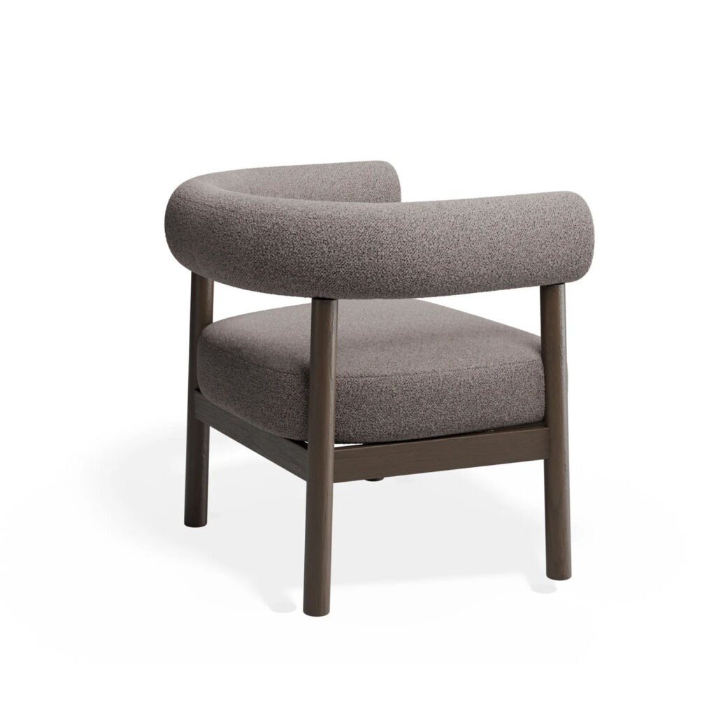 Marlowe occasional chair timber by Union